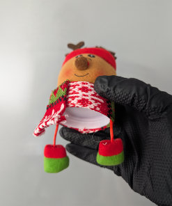 Alternative view of Reindeer Christmas Candy Jar