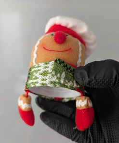 Alternative view of Gingerbread Man Christmas Candy Jar