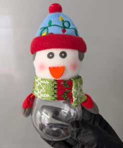Penguin Christmas Candy Jar