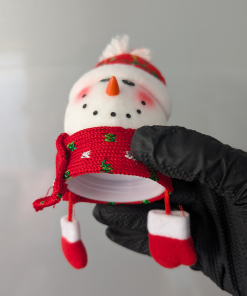 Alternative view of Snowman Christmas Candy Jar